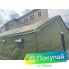 Палатка Каркасная утепленная зеленого цвета 12х6 Палатка Каркасная утепленная зеленого цвета 12х6