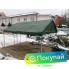 Палатка Каркасная утепленная зеленого цвета 3х4 Палатка Каркасная утепленная зеленого цвета 3х4